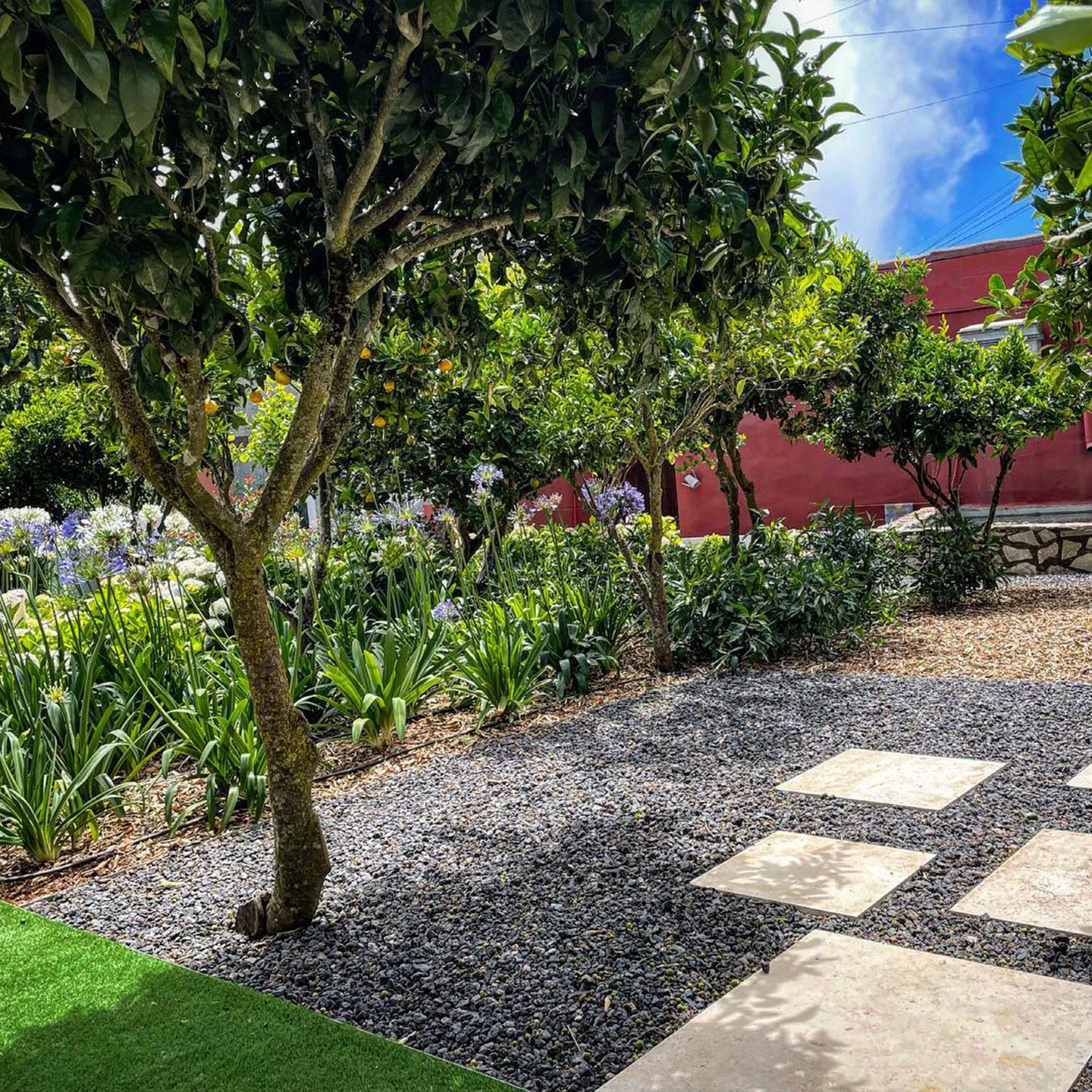 Construcción de jardines naturales ecológicos en Tenerife